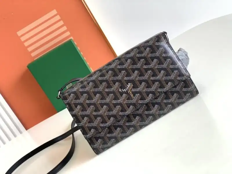 Discover elegance with the Goyard Varenne Continental Wallet in classic black. A timeless piece that complements your style beautifully. 🖤✨ https://tinyurl.com/2xrn94cs