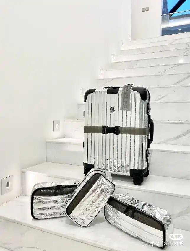 Elevate your travels with the exquisite Rimowa & Moncler suitcase—where luxury meets functionality. Adventure awaits! ✈️💼✨ https://tinyurl.com/29y8avrh