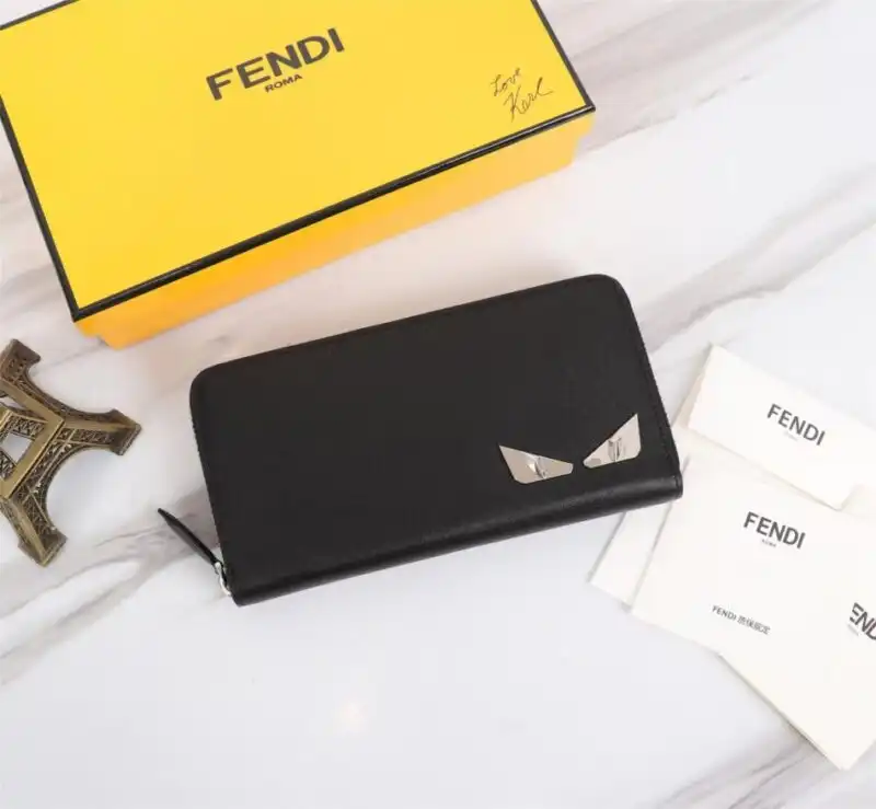 Discover elegance with the Fendi Grey Eyes Wallet. A perfect blend of style and functionality, crafted to delight your everyday moments. 💖✨ https://tinyurl.com/2bh4sbww