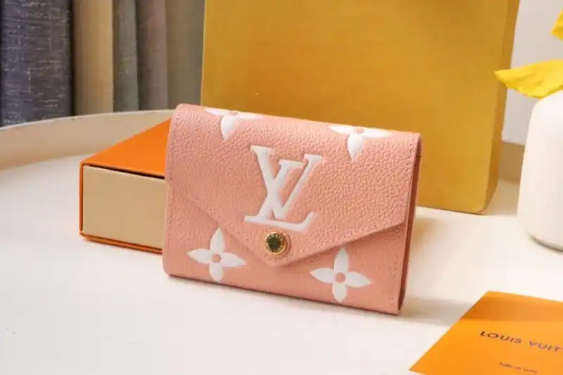 Discover elegance with the Louis Vuitton Victorine Wallet in soft pink. A delightful blend of style and functionality for your essentials! 💖✨ https://tinyurl.com/2ytrcuem