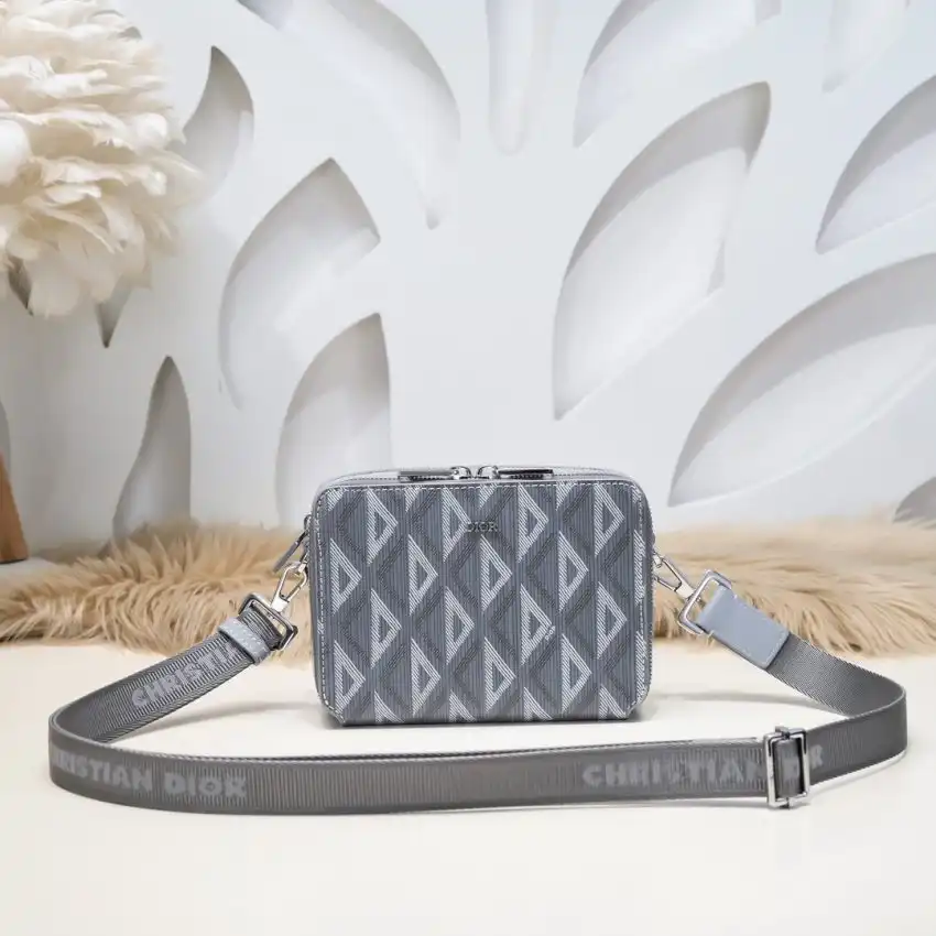 Elevate your style with the Dior Zipped Pouch in Diamond Blue. A perfect blend of elegance and functionality, just for you! 💙✨👜 https://tinyurl.com/26l6fmkd