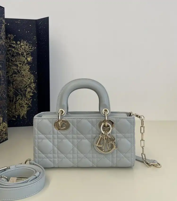 Introducing the Dior Lady D-Joy Bag in Sky Blue 🌈✨—a perfect blend of elegance and grace for your everyday adventures. 💖👜 https://tinyurl.com/229jvzcc