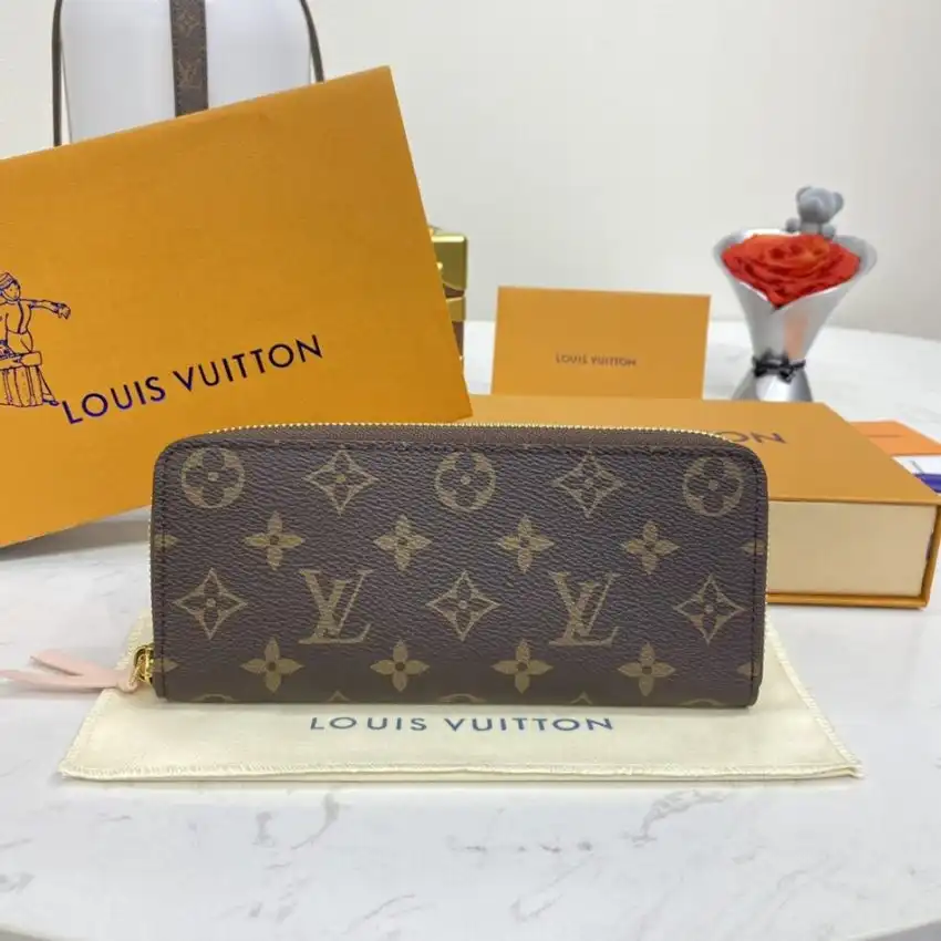 Discover the elegance of the Louis Vuitton Clemence Wallet in rich brown. A perfect blend of style and functionality! 🍂💖✨ https://tinyurl.com/28rvuzvm