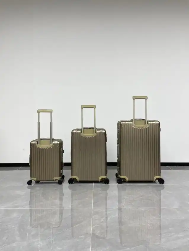 Discover the elegance of travel with the Rimowa Original Suitcase in beige. Perfect for your adventures, it’s a gentle companion! ✈️🌟🧳 https://tinyurl.com/23r6haqe