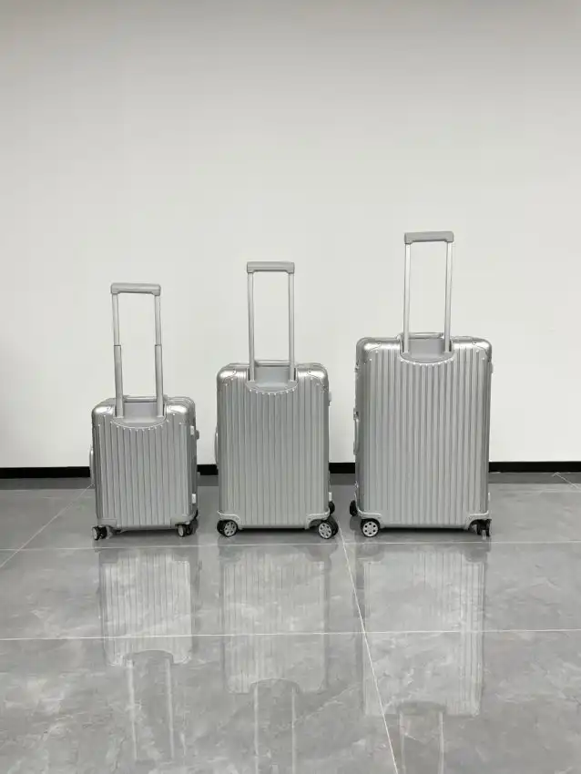 Discover the elegance of travel with the Rimowa Original Suitcase in Silver. ✨ Pack your dreams and journey with style! 🌍💖 https://tinyurl.com/2ykj64j2