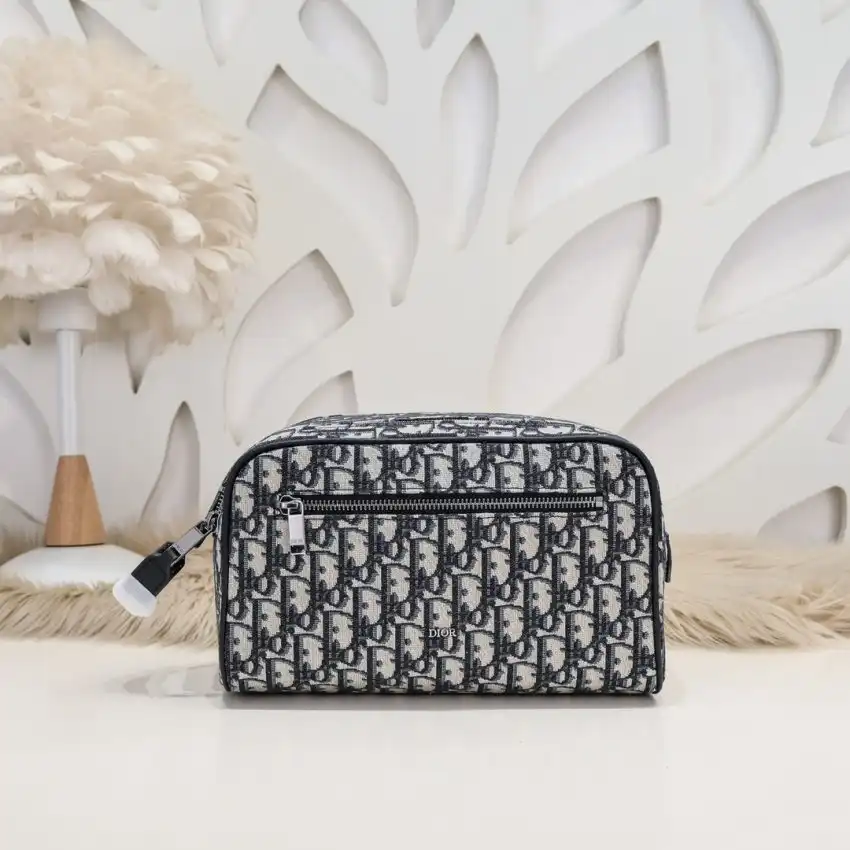 Elevate your travel experience with the Dior Toiletry Bag.🌸 A perfect blend of elegance and practicality, keeping your essentials beautifully organized. ✈️✨ https://tinyurl.com/29wwtsbq