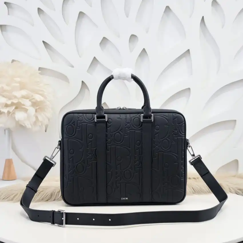 Discover the elegance of the Dior Gravity Briefcase in Black. Perfect for your daily adventures, it adds a touch of sophistication. ✨👜💖 https://tinyurl.com/2av32lx4