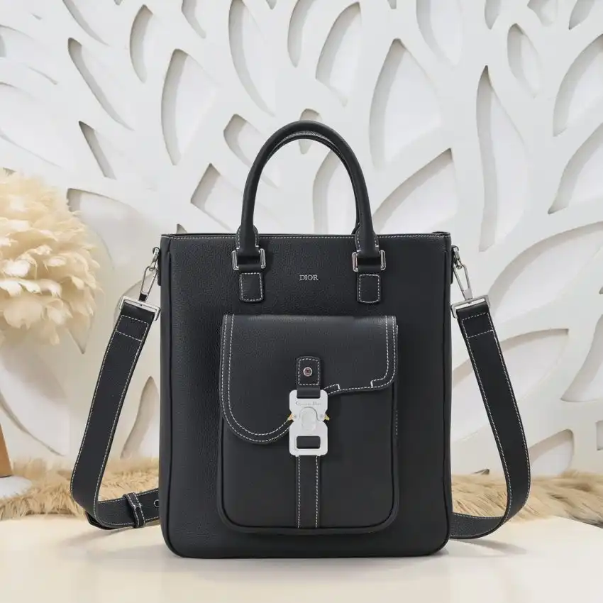 Discover timeless elegance with the Dior Saddle Shopping Tote in black. Perfect for any occasion, it effortlessly combines style and practicality. 👜✨💖 https://tinyurl.com/22m9ry28