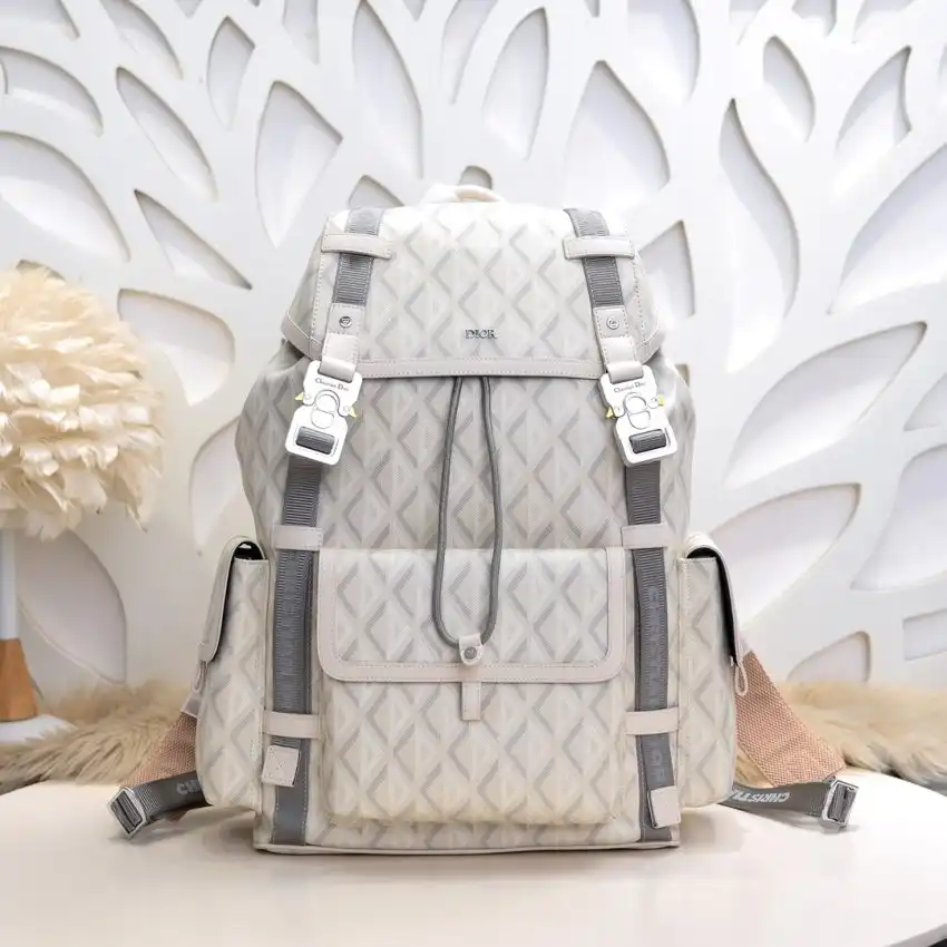 Discover elegance with the DIOR Hit The Road Backpack in White Diamond. Perfect for your adventures, it blends style and comfort beautifully. ✨🎒💖 https://tinyurl.com/285kn933