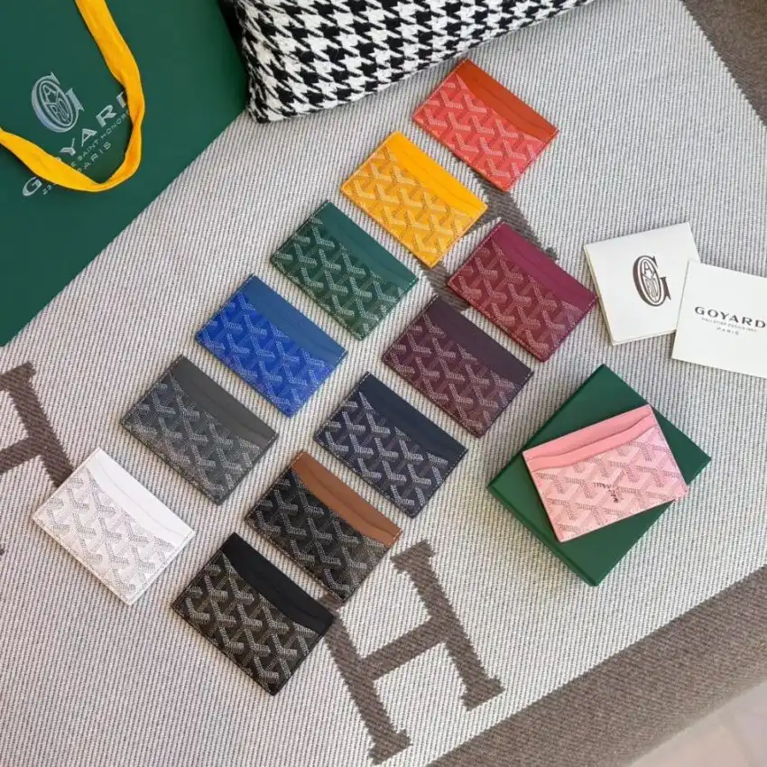 Elevate your essentials with the Goyard Card Holder—a perfect blend of elegance and practicality. 🌟💕 Carry your style effortlessly! https://tinyurl.com/2658geac