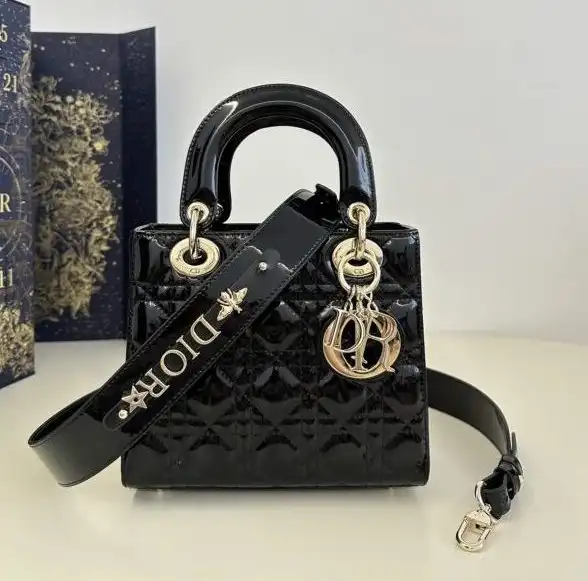 Introducing the Lady Dior Patent Black ABC 🌟—a timeless elegance that embraces your unique style. Perfect for every occasion! 💖✨ https://tinyurl.com/249wkn3c