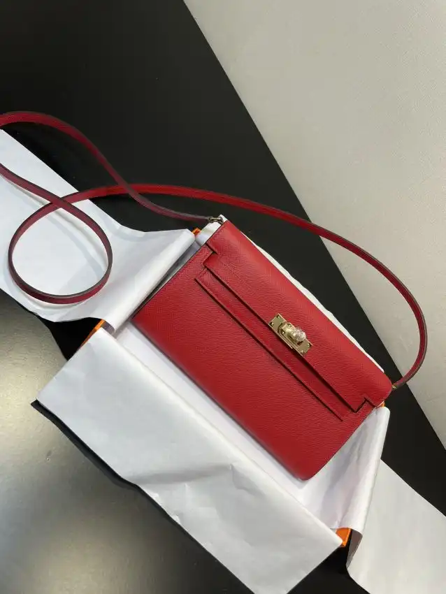 Introducing the exquisite Hermes Kelly Elan in radiant red. A timeless treasure that adds a touch of elegance to any ensemble. ❤️✨ https://tinyurl.com/278eorad