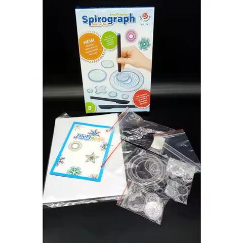 Children 22pcs Enfant Spirograph Drawing Set Brain Education Geometric Deluxe Ruler Creative Plastic Draw Picture Toys With Pen https://tinyurl.com/2c8m7fu9