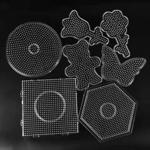 5mm Hama Beads Pegboard template Toy DIY perler tool PUPUKOU Beads Educational Tangram Jigsaw Puzzle Iron beads https://tinyurl.com/29nhqmhl