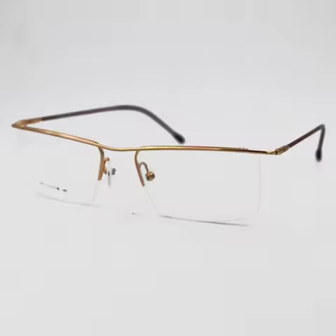 Men’s business glasses frame half frame Square frame ultra light comfortable titanium alloy optical prescription Eyeglasses https://tinyurl.com/2aklqy5k