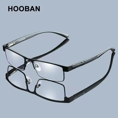 High Quality Stainless steel Reading Glasses Men Women Fashion Presbyopic Eyeglasses Business Hyperopia Anti Blue Light Eyewear https://tinyurl.com/24ba7byb