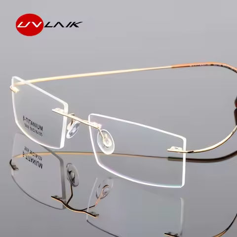 UVLAIK Super Elastic Titanium Glasses Frames Men Business Alloy Optical Eye glasses Male Custom Myopia Prescription Spectacle https://tinyurl.com/22tec572