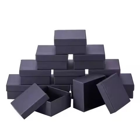 Cardboard Jewelry Boxes Set Gifts Present Storage Display Boxes For Necklaces Bracelets Earrings Rings Necklace Square Rectangle https://tinyurl.com/226htqrs