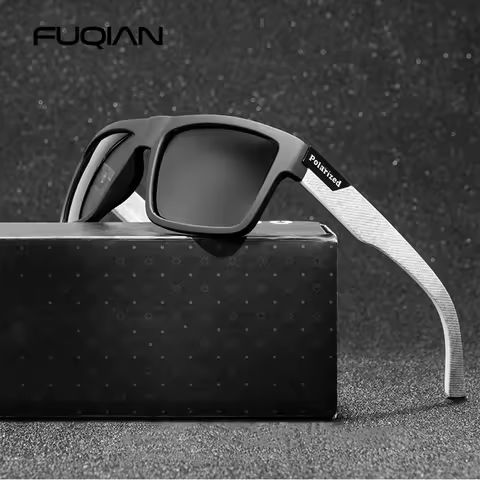 Fashion Black Polarized Sunglasses Men Women Classic Square Male Sun Glasses Stylish Outdoor Driving Fishing Sports Shades UV400 https://tinyurl.com/2y4g7ub2