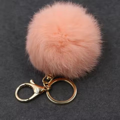 Soft Artificial Rabbit Fur Keychain Plush Ball Key Ring Cute Pom Pom Bag Charm for Women Girls Porte Clef Pompon De Fourrure https://tinyurl.com/22pe267f