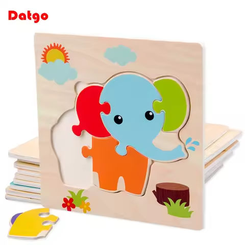 Baby Wooden 3D Puzzles Tangram Shapes Learning Educational Cartoon Animal Intelligence Jigsaw Toys For Children Gift https://tinyurl.com/27fyeldx