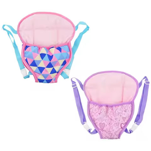 Portable Doll Carrier Front Storage Bag with Adjustable Strap Pretend Play Toy New Born Baby Doll Out Going Carry Bag Accessorie https://tinyurl.com/27252hqc
