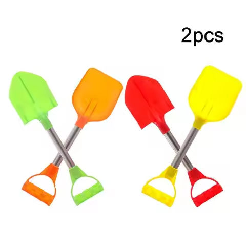 2pcs/set Children Summer Beach Toy Kids Outdoor Digging Sand Shovel Play Sand Tool Playing Snow Shovels Play House Toys https://tinyurl.com/24qgc7t9