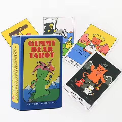 Tarot cards of gummy bear oracle deck board games PDF Guidebook for personal use https://tinyurl.com/22t7zdw2