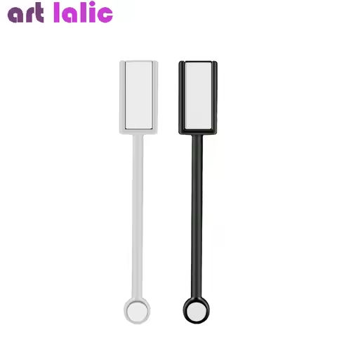 1pcs Cat Eye Strong Effect Magnet Slice Magnetic Stick UV Gel Polish Gradient Rod Manicure Nail Art 3D Tips Tools Double Head https://tinyurl.com/2y6k6t9w