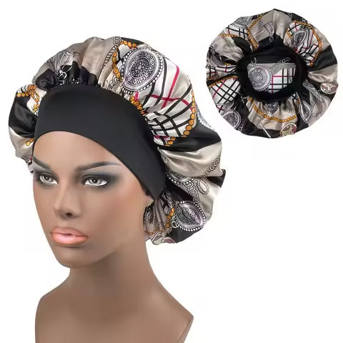 Large Size Satin Bonnet Paisley Print Bonnets for Women Beanies Women Hat Sleep Night Cap Designer Bonnets Long Braid Hat https://tinyurl.com/2cahvgpo