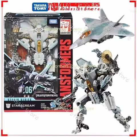 In Stock Transformers Toys Studio Series Voyage Class SS-06 KO Starscream Classic Cybertron Autobots Action Figures Collectible https://tinyurl.com/27chazta