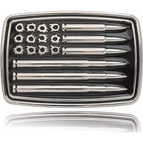 Belt Buckles Men Western – Silver Bullet Flag | Cowboy Cowgirl Belt Buckle Gifts for Mens Women https://tinyurl.com/26m6brye
