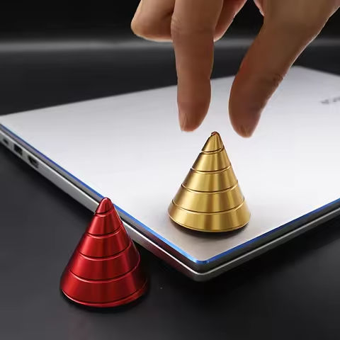 Spiral Cone Fidget Gyro Optical Illusion Kinetic Spinner Desk Toy Stress And Anxiety Relief Gifts Cool Gadget For Office Adults https://tinyurl.com/28cszo76
