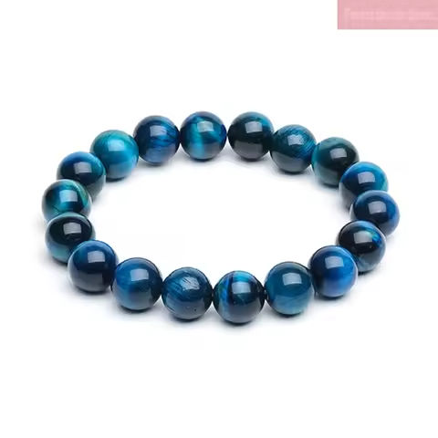High Quality Blue Tiger Eye Bracelet Natural Stone Gemstone Chakras Beads Handmade Lover Gifts Yoga Bangles Jewelry Pulsera https://tinyurl.com/29nyww7v