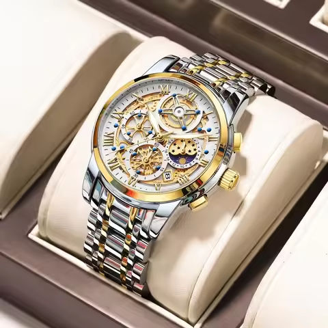 LIGE Luxury Fashion Men Watch Waterproof Luminous Date Man Wristwatch Stainless Steel Chronograph Quartz Men’s Watches Reloj https://tinyurl.com/22z5356g