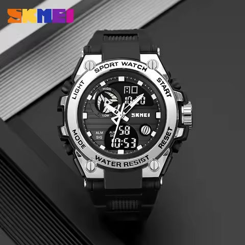 SKMEI LED Light Digital Watches Fashion Design Waterproof Chrono Wristwatches Sports Casual Alarm Clock Watches For Men Women https://tinyurl.com/2yun3qco
