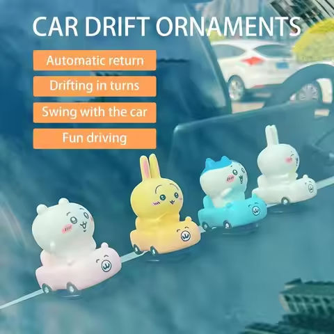 Drift Rotation Cartoon Car Ornament Drifting And Swinging Auto Dashboard Car Decor Animal Figure Doll Interior Decor Accessories https://tinyurl.com/29592zdf