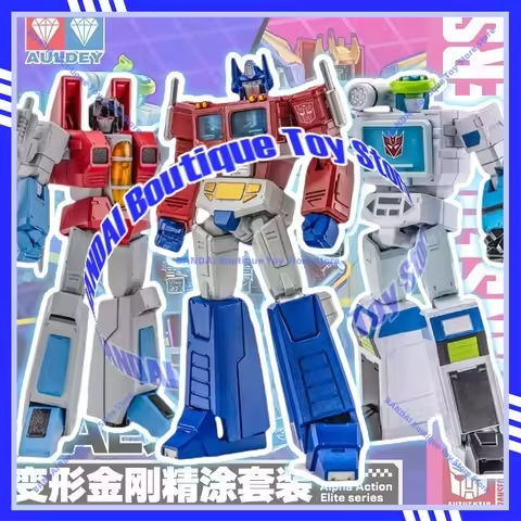 In Stock Transformed toys AULDEY AAE Series G1 Optimus Prime Soundwave Starscream Action Figures Model Accessori https://tinyurl.com/2xk4r7mn