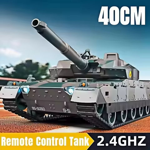 2.4G 12 Channels Remote Control Tank Toy for Boys 40cm Large Charging Military War Battle RC Models Children Birthday Gifts Toys https://tinyurl.com/256p9ges