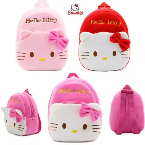 Sanrio Hello Kitty Plush Backpack Cartoon Anime Cute Backpack Kindergarten Schoolbag Baby Kawaii Backpack Cosplay Fashion Gifts https://tinyurl.com/28szwf6s