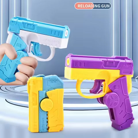 Transforming Fidget Spinner Gun Funny Fidget Toys Automatic Reloading Mini Gun Toy Office Adult Stress Relief Toys Creative Gift https://tinyurl.com/25yrp724