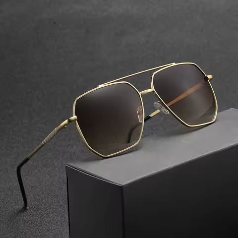 New Fashion Men Sunglasses Pilot Classic Driving Sun Glasses Metal Frame Mirror Leisure Fishing Business Men/women Eyeglassuv400 https://tinyurl.com/25yndqr8