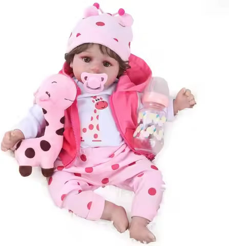 Reborn Realistic Newborn Baby Dolls, 18 inch Silicone Real Toddler Girl Lifelike https://tinyurl.com/283hdsnb