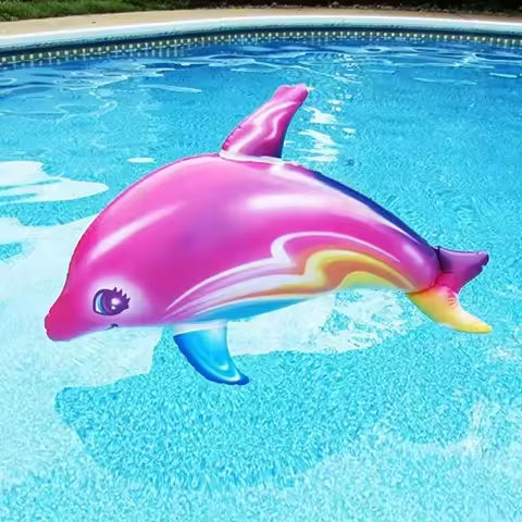 Inflatable Dolphin Shark Children’s Pool Party Toy Colorful Dolphin Floating Water Beach Sports Children’s Gift Inflatable Toy https://tinyurl.com/2c8k9e35