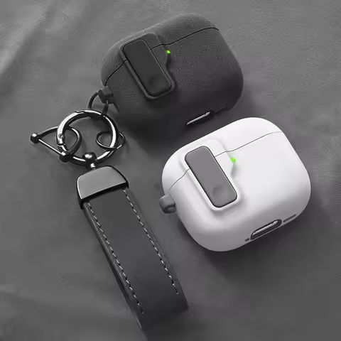 Protective Case For Airpods 4 Cover Luxury Earphone Cover Case For Apple Airpodspro2 3Air Pods Pro Shockproof Sleve With Hook ﻿ https://tinyurl.com/29lv98re