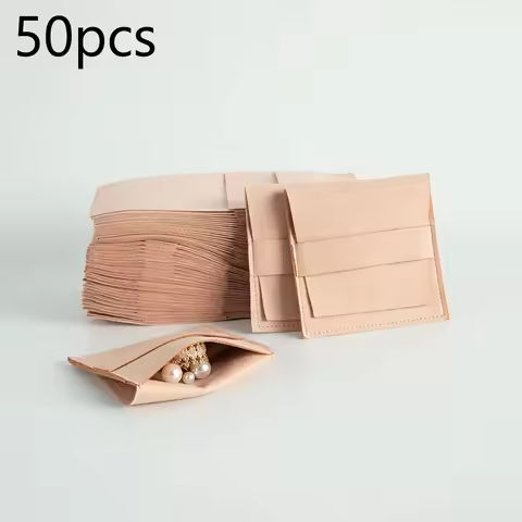 50pcs Microfiber Velvet Bag Jewelry Presents Bags for Earrings Necklace Christmas Wedding Gift Package Wholesale Candy Favor Bag https://tinyurl.com/2yvz62mn