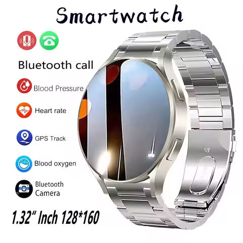 Business Watch Men 1.32” Inch 128*160 Health Monitoring Notifications Bluetooth Call Alarm Clock Smartwatch Women Multifunction https://tinyurl.com/27hn47dg