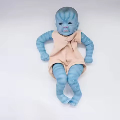 NPK 18inch Fecilia in Avatar Version Woodland Lifelike Reborn Doll Kit Already Painted Unfinished Doll Parts DIY Toys https://tinyurl.com/24y3x58z