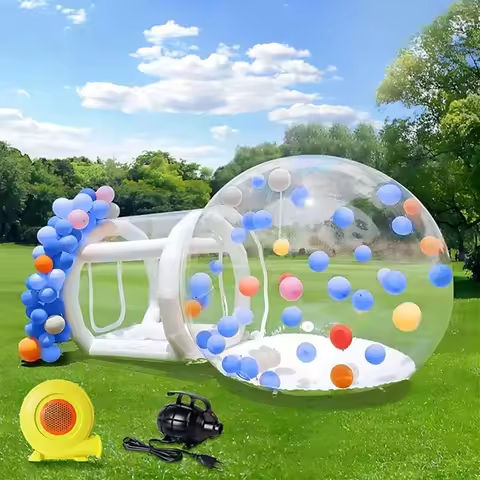Factory Camping Tent House Outdoor Bubble Tent Inflatable Transparent Dome Clear Bubble Tent House for camping https://tinyurl.com/223odcxh
