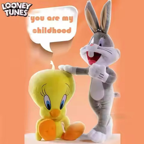 Big Looney Tunes Bugs Bunny Plush Toy Tweety Bird Bunny Anime Cartoon Movie Plushies Stuffed Doll Toys Gift https://tinyurl.com/28oa9cmz
